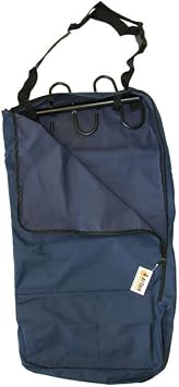 AJ Tack Deluxe Bridle Bag with Hooks Navy Blue