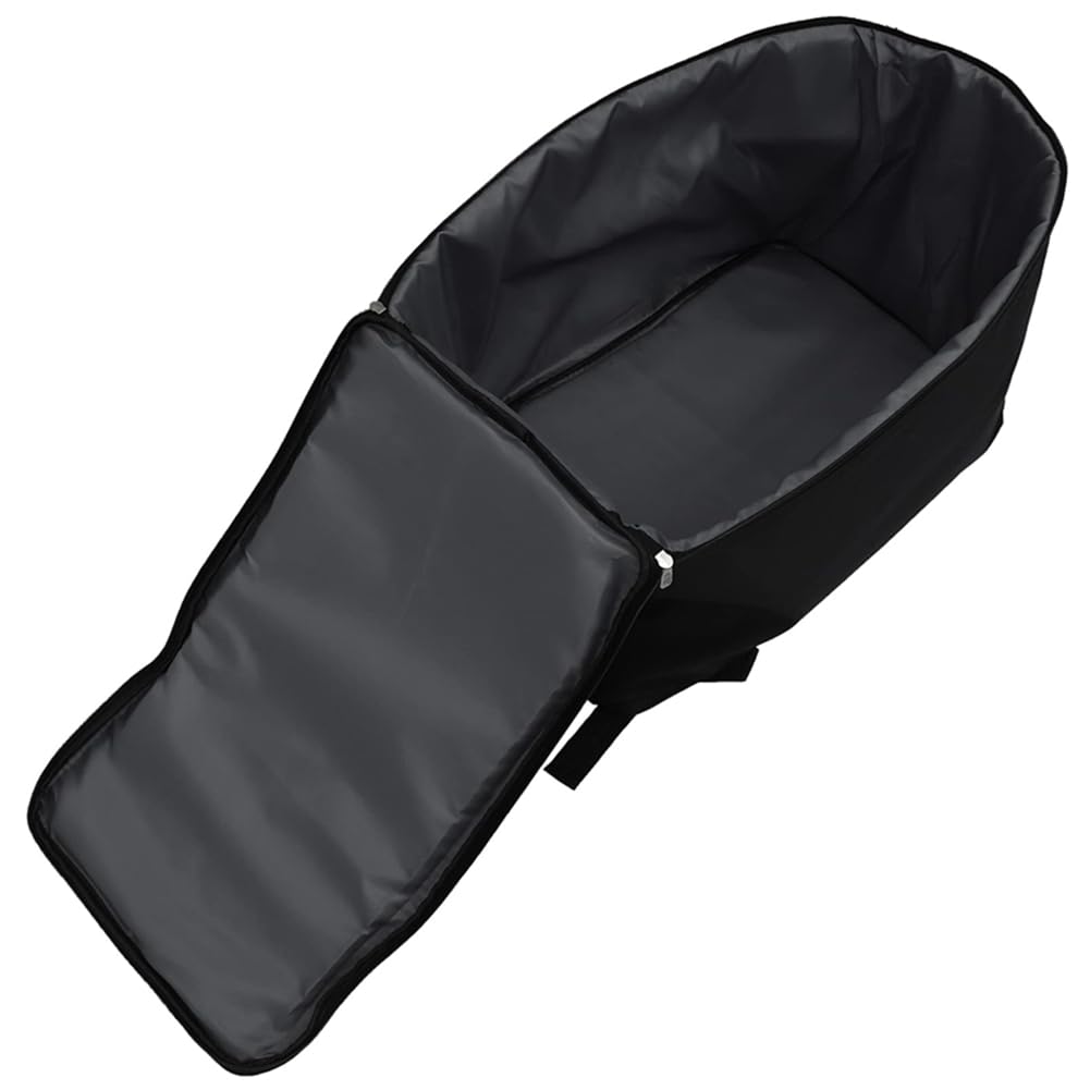 1 Stück Cajon-Tasche Cajon Rucksack Schwarz 31,5x53CM Gepolsterte Tasche mit und Schultergurt, Cajon-Zubehör
