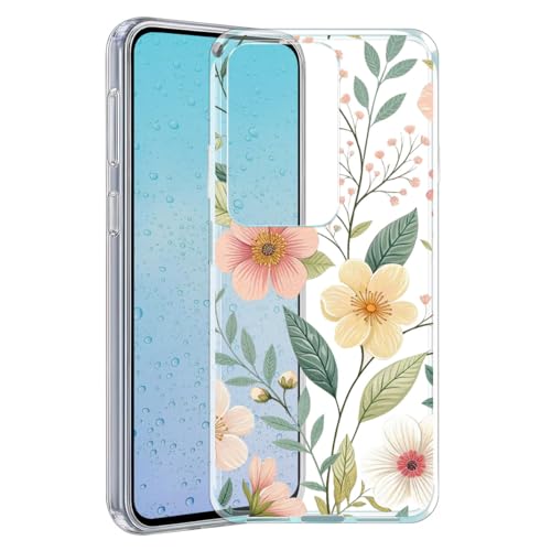 YonderYM Case Compatible with Huawei NOVA Y63, Shockproof Thin Cover, Yellowing-Resistant Slim Transparent TPU Phone Case Patterns17