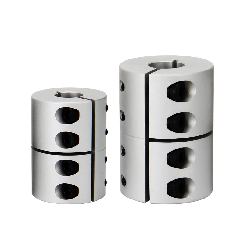 1pc D40L65 Coupler D40 L65 Shaft Rigid Coupling Motor Aluminum Alloy Clamping Large Torque Coupler 8-22mm(14X22)