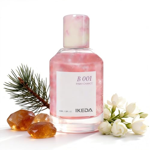 ikeda essoil Eau De Parfum For Women, Fruity Floral, Warm Ambery Perfume, Long-Lasting Fragrance, Vegan & Cruelty-Free, Spray 3.38 Ounce / 100 ml