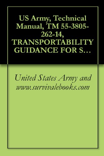 US Army, Technical Manual, TM 55-3805-262-14, TRANSPORTABILITY GUIDANCE FOR SCOOP LOADER, WHEELED: MW24C 2-1/2-CUBIC-YARD-CAPACITY COMMERICAL CONSTRUCTION ... (NSN 3805-01-150-4814), (English Edition)