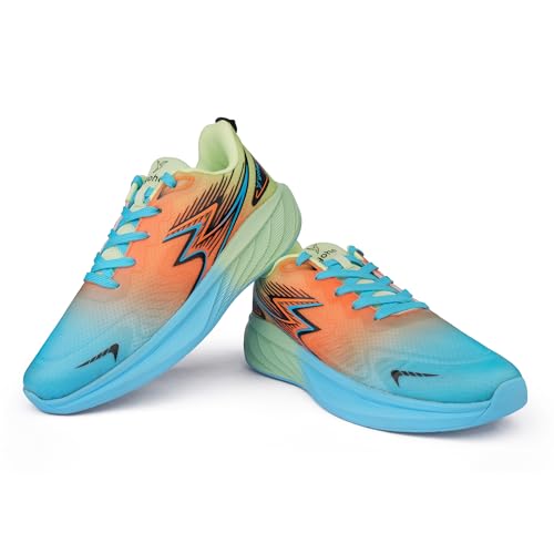 Image of YOHO RushHour Dynamiq Sports Shoes for Men |Cushioned Insole, Stylish, Casual & Sneakers for Gents | Lightweight, Anti-Skid Shoe for Gym, Walking, Running & Everyday Use-1835