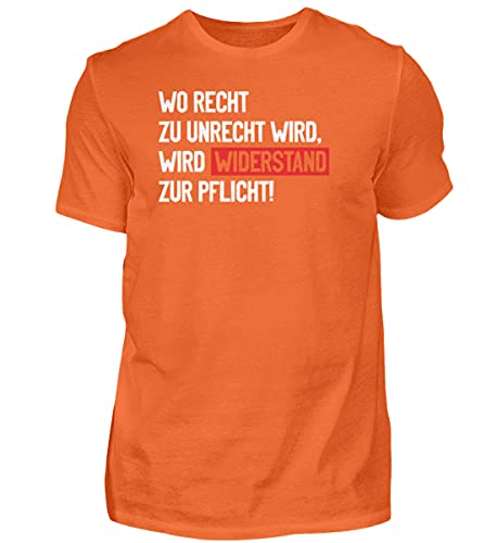 T-shirt pour homme Orange Crush idéal pour vos sorties décontractées