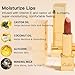 Oulac Matte Pinky Nude Lipstick with Glow Metallic Finish - Vegan Lipstick for Women, Creamy Texture, Hydrating Clean Beauty Formula, High-End Magnetic Hook Design, GM02 Ethereal
