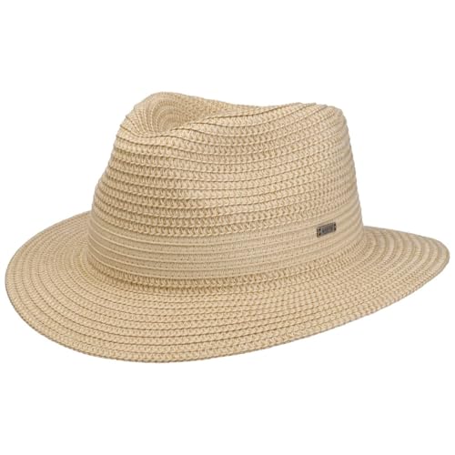 Barts Carnations Stoffhut Sommerhut Sonnenhut Gartenhut Strandhut Damen/Herren - Klettverschluss Sommer Frühling-Sommer - One Size beige