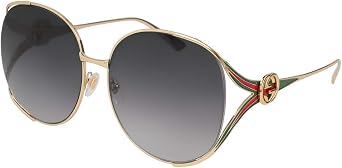 Gucci - GG0225S-001-gold, Gold 1/Grey, 63