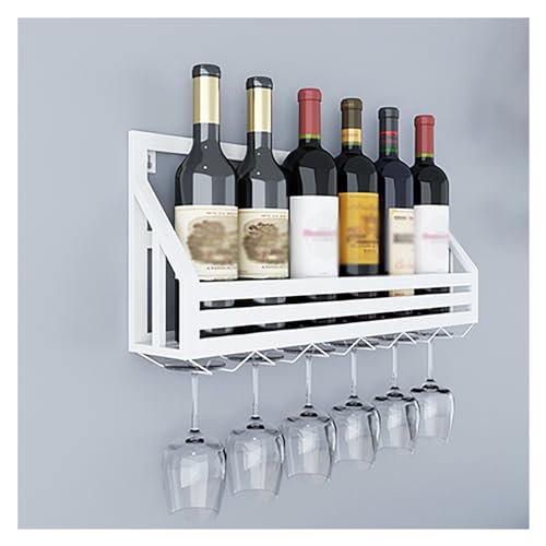 Support à verres à vin fixé au mur pour optimiser l'espace de votre bar - 2