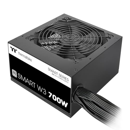 Image of Smart W3 Series 80Plus Certified 700W Power Supply; ATX v3.1 Spec; 120mm FDB Fan; 5 Year Warranty; PS-SPW-0700NNFAWU-1