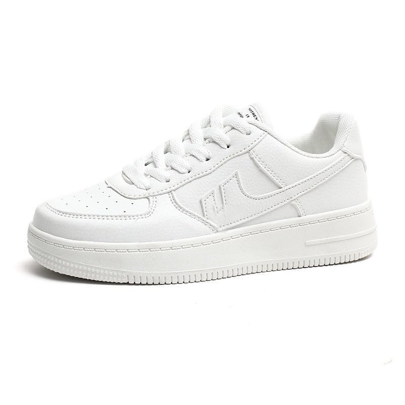 Image of Badlav Casual Sneaker Shoes for Men | Stylish and Comfortable (01 F1-White) 7
