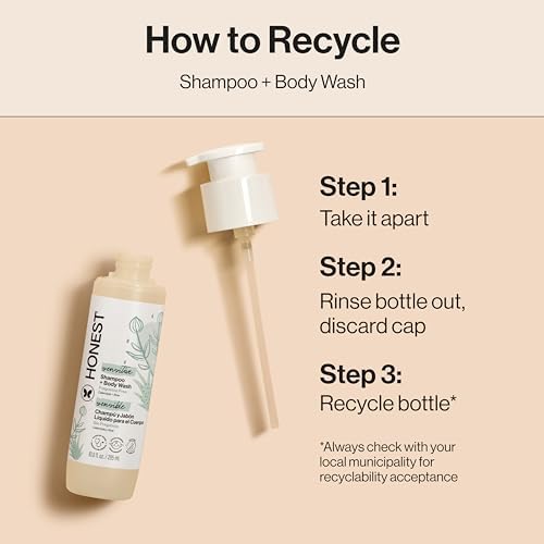 The Honest Company Shampoo & Body Wash, Tear-Free, Fragrance-Free, 10 fl oz — view 10