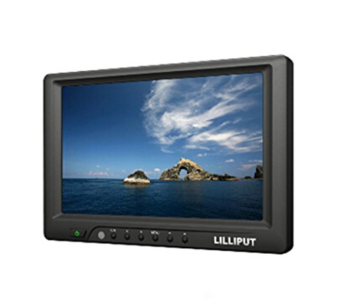 Image of LILLIPUT 7 inch 669gl-70np /c-hb on Camera Feild Monitor W /hdmi,Dvi,highbrightness Monitor By Viviteq Inc (No Battery,no Touch)