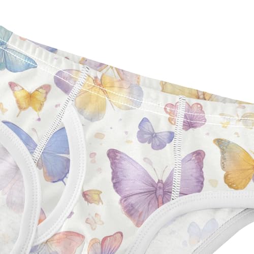 KLL Colorful Butterfly Toddler Boys' Cotton Briefs Breathable Undies4