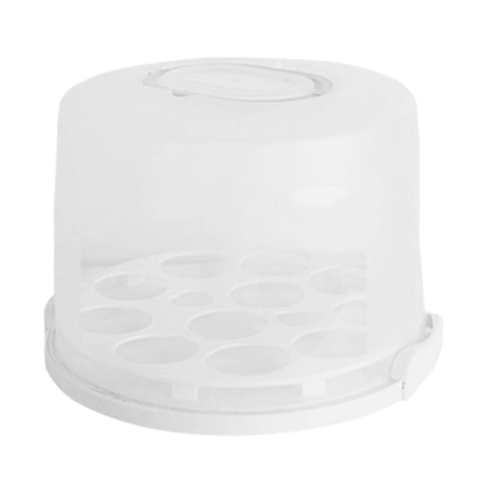 Msioytog Cake Box with Cover and Nonslip Designs for Holding Layers Desserts Safely During Event Crafted of ABS Handle Cake Box