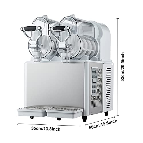 Kommerzielle Slushy Maschine, Elektrischer 6L Getränkespender,370W Slush Maschine Für Gefrorene Getränke,Multifunktions… – Bild 3