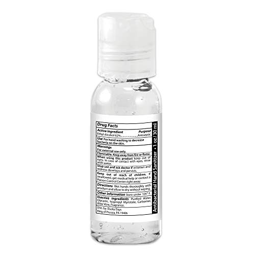 Best Day Ever Spot Personalized Hand Sanitizers 1 oz Gel, Custom Hand Sanitizers for Wedding Favors, Baby Shower Favors, Party Favors (Set of 12)