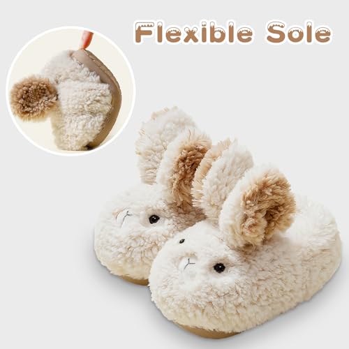 Toddler Slippers Boys Girls Kids Cartoon Winter Warm Plush Shoes Household Indoor Shoes3