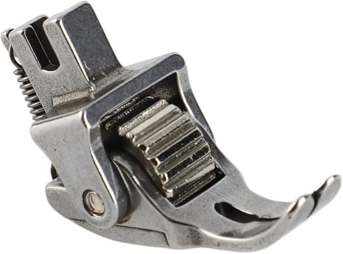 Prensatelas rodillo ajustable para tela gruesa y cuero miniatura 6