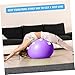 OHPHCALL Yoga Ball Thickened Stability Trainer for All Heights Durable Burst Exercise Ball Versatile Workout Accessory with Inflator for Yoga and Fitness