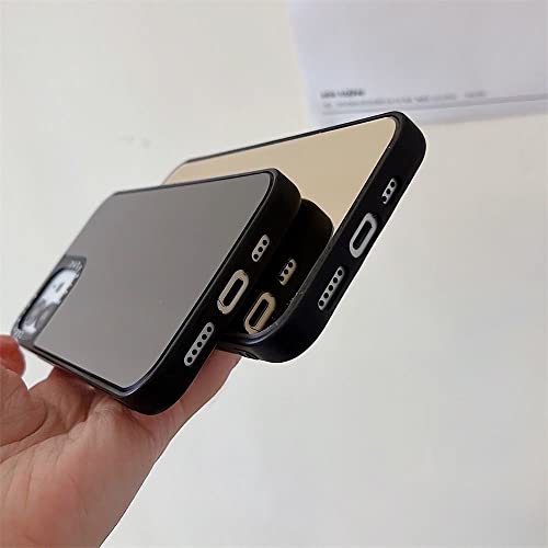 Coque miroir de courtoisie iPhone 12 Pro Max contre les rayures au dos