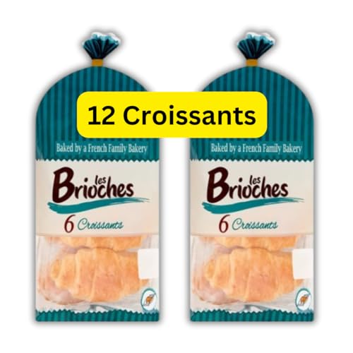 12 Individually Wrapped In Pairs Butter Croissant Pack (12-108 Croissants)