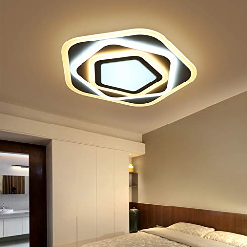 Plafonnier LED extra plat de 60cm pour optimiser l'éclairage de chambre - 6
