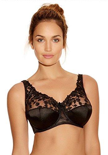 Fantasie Belle Underwire Full Cup Bra (6000) 32F/Black #TOP16