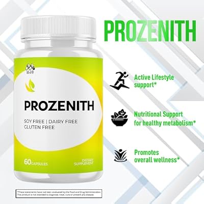 (2 Pack) Prozenith Capsules, Official Prozenith Supplement with All Natural Ingredients, Pro Zenith Advanced Formula Wellness Support Pills Maximum Strength Vitamin for Men and Women (120 Capsules)