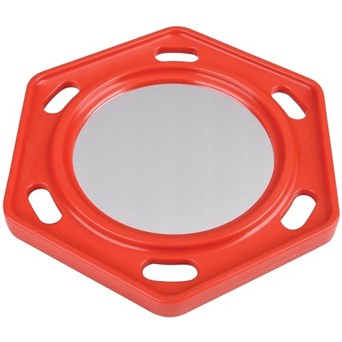 Double-Sided Unbreakable Acrylic Mirror – Durable Handheld & Classroom Mirror for Special Needs, Self-Awareness & Sensory Learning