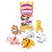 Tub Works® Savanna™ Mold Free Bath Toys, 6 Pack | Sealed, No Hole Bath Toys Design Keeps Moisture Out | Soft, Squeezable & Float on Water | Easy-Grip Baby & Toddler Bathtub Toys | Great Baby Pool Toys