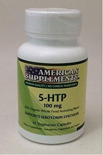 5 HTP 100 mg American Supplements 45 VCaps