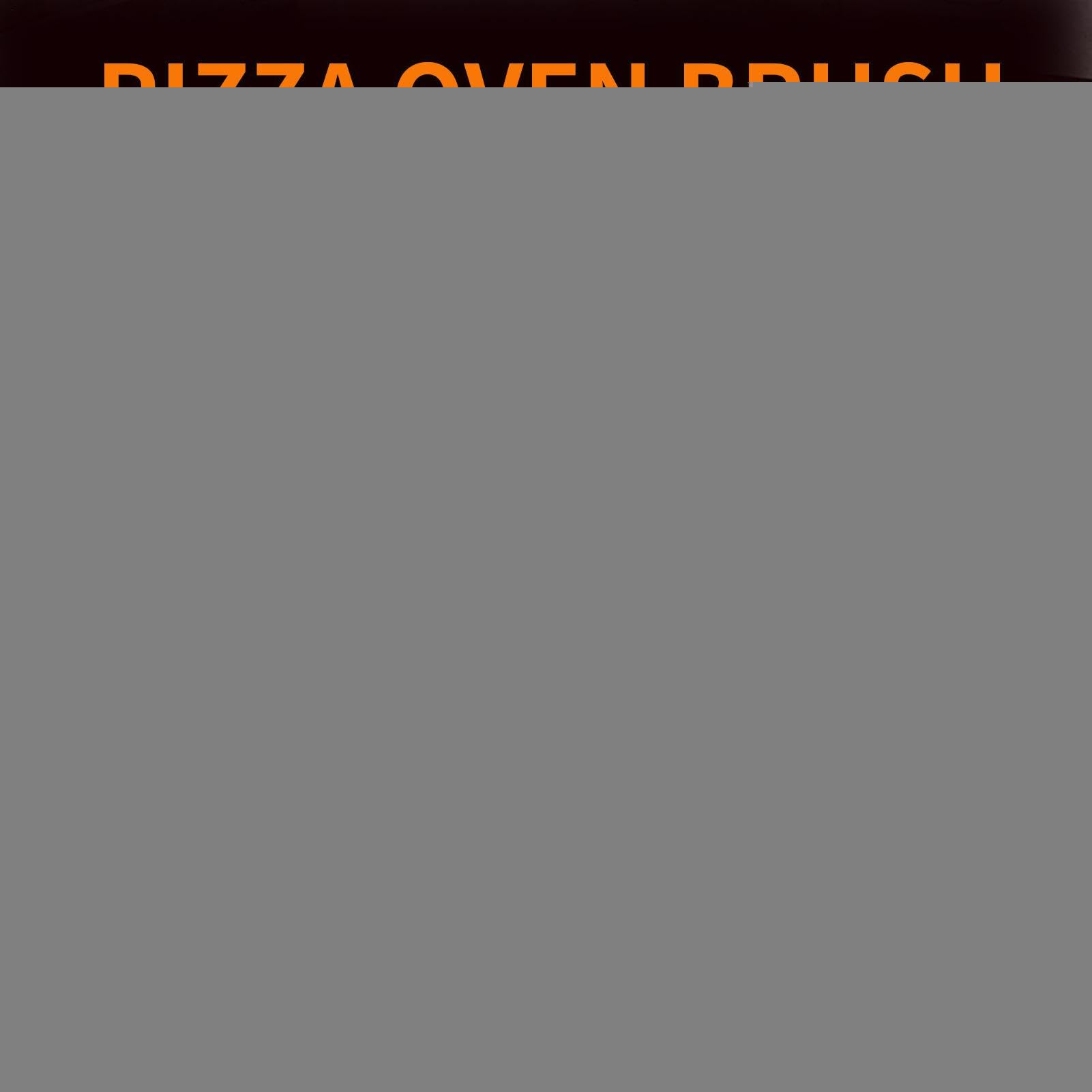 Pędzel do pizzy i skrobaczka, ciężkie narzędzie do czyszczenia na świeżym powietrzu z wytrzymałymi końcówkami do konserwacji pizzy, kuchni, podwórka, uczniów kulinarnych, grillowania, klasy gotowania