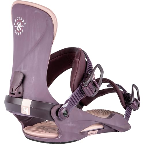 Nitro Cosmic Women's Snowboard Bindings (Factory Craft Series, S/M)