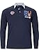 Produktbild Jan Vanderstorm Herren Langarm Langarm-Poloshirt Trols dunkelblau 5XL (XXXXXL) - 72/74