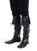 Forum Novelties Men's Deluxe Adult Pirate Boot Covers with Studs