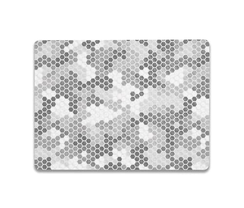 Image of MightySkins Carbon Fiber Skin Compatible with Microsoft Surface Laptop Go 3 (2023) Full Wrap Kit - Camo Hexadots | Protective, Durable Textured Carbon Fiber Finish | Made in The USA