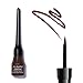 Almay Liquid Eyeliner, Waterproof, Fade-Proof Eye Makeup, Easy-to-Apply Liner Brush (Packaging May Vary), 222 Brown