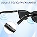 LVTEL Smart Glasses - Anti Blue Light & Photochromic Bluetooth Sunglasses, UV Protection, Hands-Free Calls & Audio, Voice Assistant for Men/Women