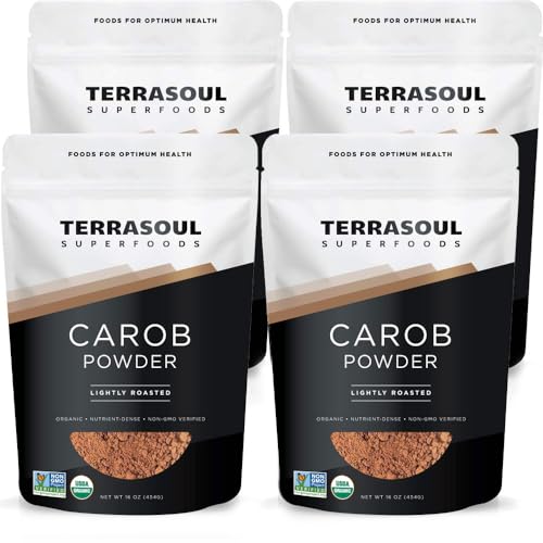 Terrasoul Organic Carob Powder, 4 lbs