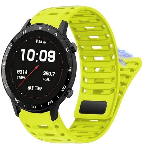 Bracelet en silicone respirant anti-transpiration pour Sekonda 45mm