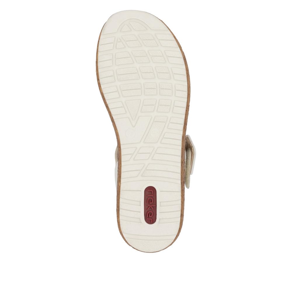 Rieker Sandalette Sandales compensées Femme