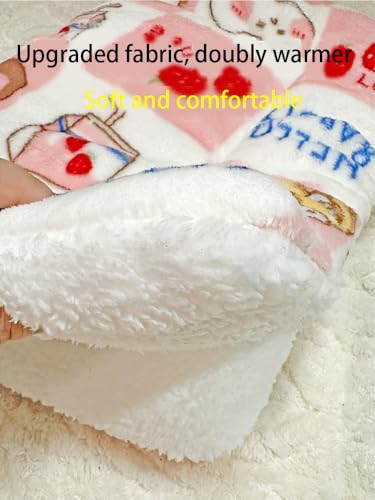 DAISHA Almofada de cama lavável e macia para gaiolas e canis, tapete reversível de lã para dormir pa