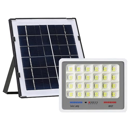Luces solares impermeables exterior para terraza y jardín con lámparas LED de pared