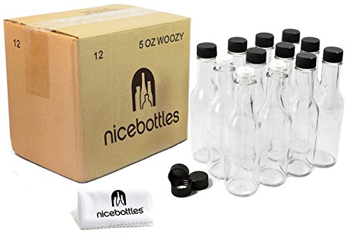 NiceBottles - Hot Sauce Bottles, 5 Oz - 24 Pack - Thumbnail 2