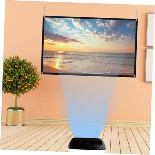 Pantalla de proyección plegable Uonlytech para cine en casa miniatura 6