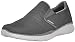 Skechers Sport Men's Equalizer Double Play Slip-On Loafer, Charcoal/Orange, 7.5 M US