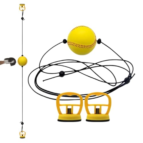 Boxtraining - Reflex Schlagball Set, Elastischer Punching Ball, Reaktions Training Gerat, Ausdauer Fitness Zubeho | Effektives T