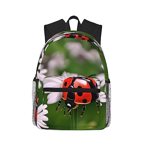 Sac à dos universitaire léger finitions soignées imprimé fleurs