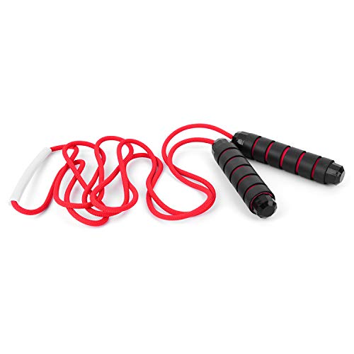 Festnight Corda de salto ajustável de 9,8 pés para pular corda para treinamento de ginástica em casa