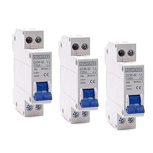Disjoncteur magnétothermique DPN 25A avec pouvoir de coupure 4.5KA DZ30 230V